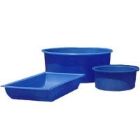 Buy 450 Gallon Plastic Open Top Batch Storage Tank in White by DuraCast of White color for only $636.99