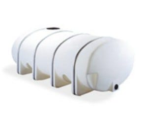 Buy 2650 Gallon Elliptical Leg Tank in Black with Baffles by Norwesco of Black color for only $8,381.00