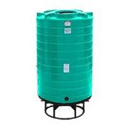 Buy 1100 Gallon 15 Degree Plastic Cone Bottom Tank with Stand in Green by Enduraplas of Green color for only $3,640.50
