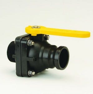 Buy 2 Inch Male Adapter X 2 Inch Male NPT Full Port Poly Valve by Enduraplas for only $82.80