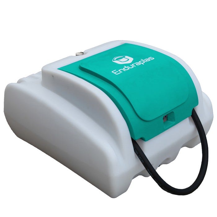 Buy 25 Gallon Compact Plastic Portable DEF Fuel Boss Tank with Pump and Fuel Nozzle by Enduraplas for only $1,624.99