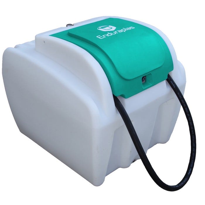 Buy 55 Gallon Compact Plastic Portable DEF Fuel Boss Tank with Pump and Fuel Nozzle by Enduraplas for only $1,692.00