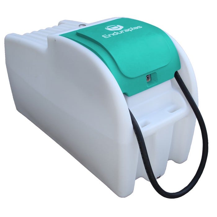 Buy 75 Gallon Narrow Plastic Portable DEF Fuel Boss Tank with Pump and Fuel Nozzle by Enduraplas for only $1,723.50