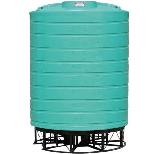Buy 6011 Gallon 15 Degree Plastic Cone Bottom Tank with Stand by Enduraplas for only $16,776.00