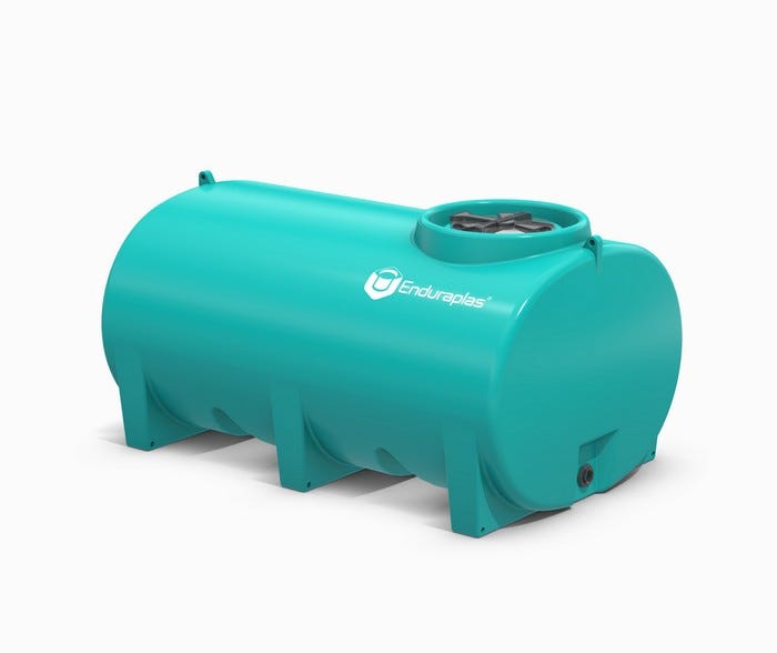Buy 800 Gallon Plastic Horizontal Leg Tank in Faint Green by Enduraplas of Green color for only $2,722.50