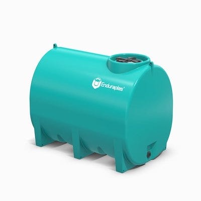 Buy 1000 Gallon Plastic Horizontal Leg Tank in Faint Green by Enduraplas of Green color for only $3,262.50