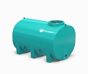 Buy 1400 Gallon Plastic Horizontal Leg Tank in Faint Green by Enduraplas of Green color for only $3,960.00