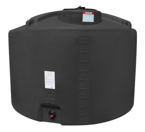 Buy 1000 Gallon Storage Tank in Black by Enduraplas of Black color for only $1,377.00