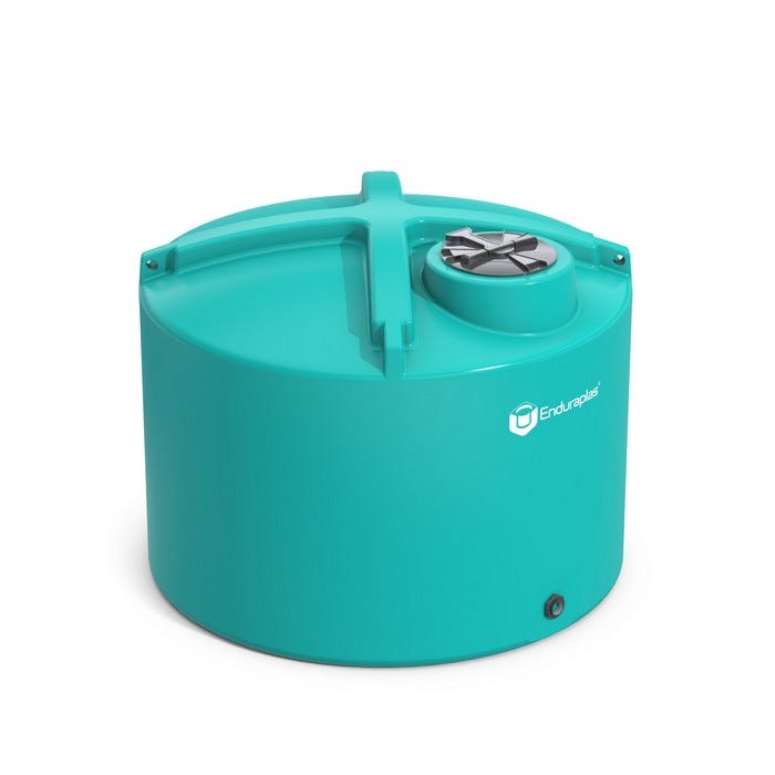Buy 1000 Gallon Plastic Vertical Liquid Storage Tank in Faint Green by Enduraplas of Green color for only $1,377.00