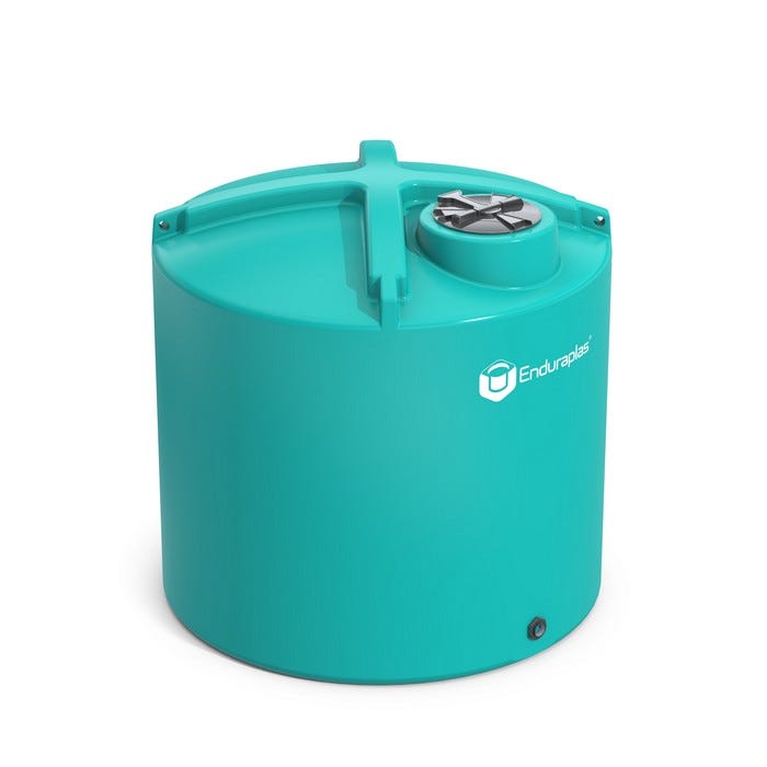 Buy 1400 Gallon Plastic Vertical Liquid Storage Tank by Enduraplas of Green color for only $1,741.50