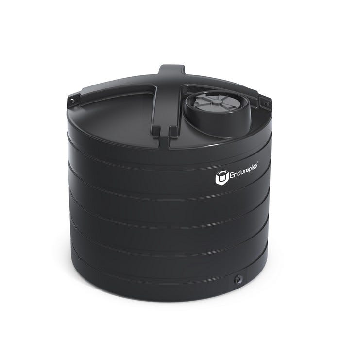 Buy 1550 Gallon Plastic Vertical Liquid Storage Tank in Black by Enduraplas of Black color for only $1,678.50