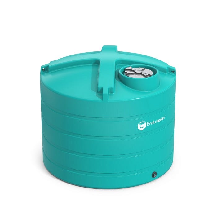 Buy 1650 Gallon Plastic Vertical Liquid Storage Tank in Faint Green by Enduraplas of Green color for only $1,840.50