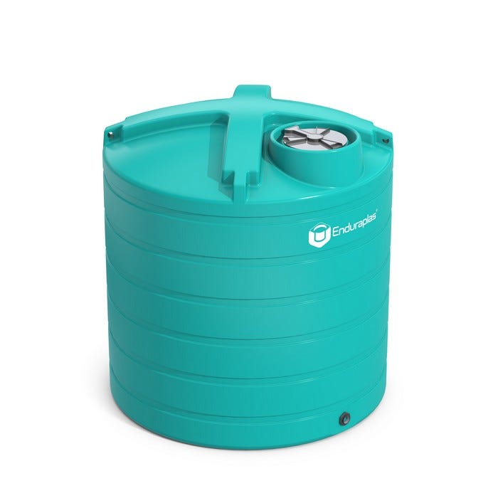 Buy 1750 Gallon Plastic Vertical Liquid Storage Tank in Faint Green by Enduraplas of Green color for only $1,939.50