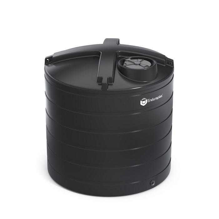 Buy 2000 Gallon Plastic Vertical Liquid Storage Tank in Black by Enduraplas of Black color for only $2,367.00