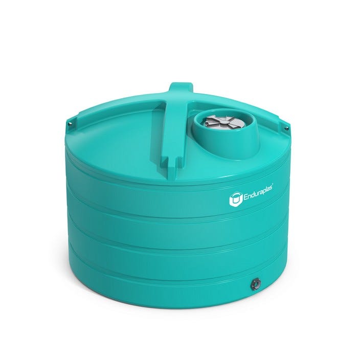 Buy 2520 Gallon Plastic Vertical Liquid Storage Tank in Faint Green by Enduraplas of Green color for only $3,325.50