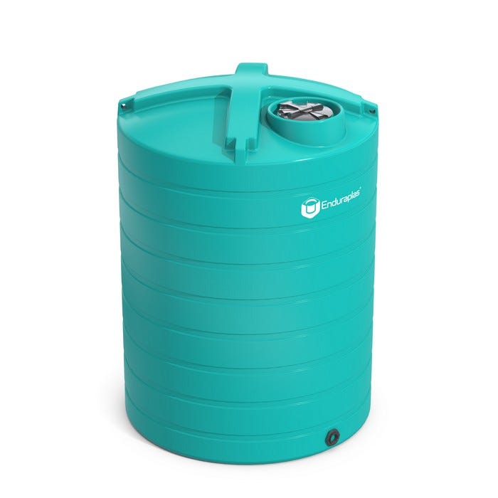 Buy 3000 Gallon Plastic Vertical Liquid Storage Tank by Enduraplas of Green color for only $3,312.00