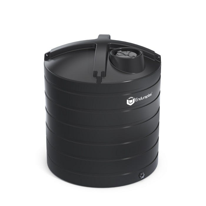 Buy 4000 Gallon Plastic Vertical Liquid Storage Tank in Black by Enduraplas of Black color for only $6,390.00