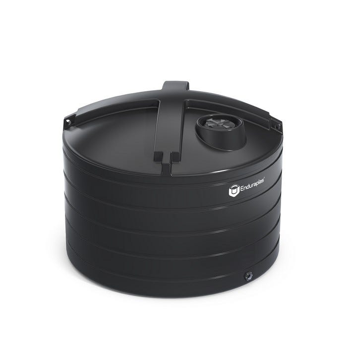 Buy 6011 Gallon Plastic Vertical Liquid Storage Tank in Black by Enduraplas of Black color for only $8,230.50