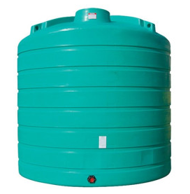 Buy 6250 Gallon Plastic Vertical Liquid Storage Tank in Faint Green by Enduraplas of Green color for only $9,211.50