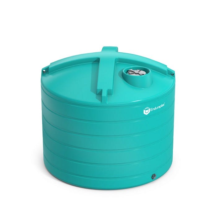 Buy 7011 Gallon Plastic Vertical Liquid Storage Tank in Faint Green by Enduraplas of Green color for only $9,720.00