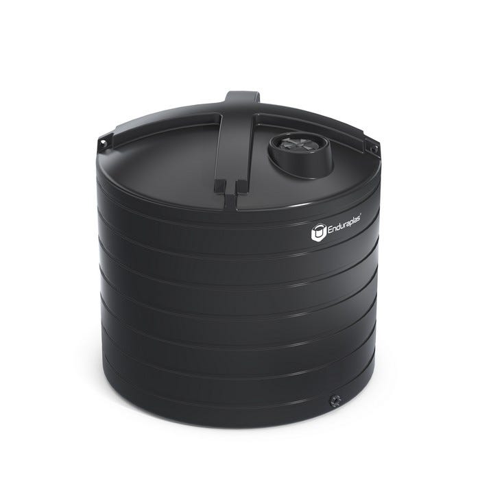 Buy 8000 Gallon Plastic Vertical Liquid Storage Tank in Black by Enduraplas of Black color for only $12,582.00