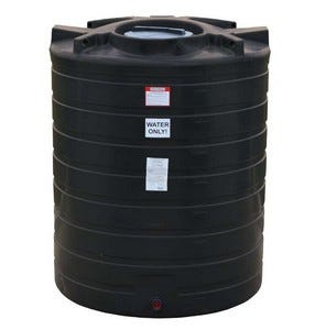 Buy 870 Gallon Plastic Vertical Rainwater Harvesting Tank in Black by Enduraplas of Black color for only $1,201.50