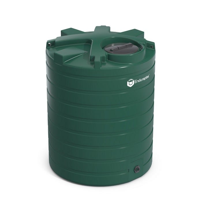 Buy 870 Gallon Plastic Vertical Water Storage Tank in Dark Green by Enduraplas of Green color for only $1,199.99