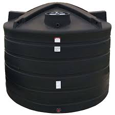 Buy 6011 Gallon Plastic Vertical Water Storage Tank in Black by Enduraplas of Black color for only $6,178.50