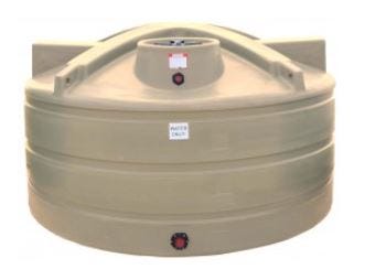 Buy 1200 Gallon Plastic Vertical Water Storage Tank in Beige by Enduraplas of Beige color for only $1,404.00