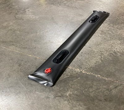 Buy 9" x 20' Black 22 oz Vinyl Water Dike by Fol-Da-Tank for only $267.00