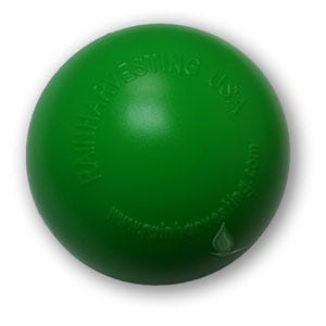 Buy First Flush Sealing Ball 3 Inch for Downpipe First Flush Water Diverter in Green by Rain Harvesting for only $7.20