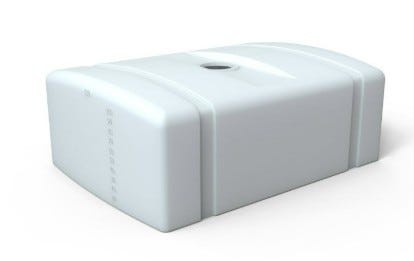 Buy 1000 Gallon Flat Bottom Utility Tank in Black by Norwesco of Black color for only $2,625.00