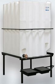 Buy 1x T330 Tank, 24 Inch Stand, Drip Tray Assy, Gravity Feed Kit and Hoop by Fluidall for only $2,399.99