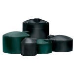 Buy 2500 Gallon Vertical Water Storage Tank in Green by Norwesco of Green color for only $2,200.00