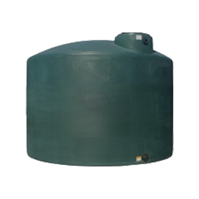 Buy 4000 Gallon Plastic Vertical Water Storage Tank in Green by Chemtainer of Green color for only $4,658.33