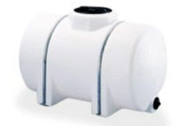 Buy 925 Gallon Horizontal Leg Tank in Black with Fitting Installed by Norwesco of Black color for only $2,063.29