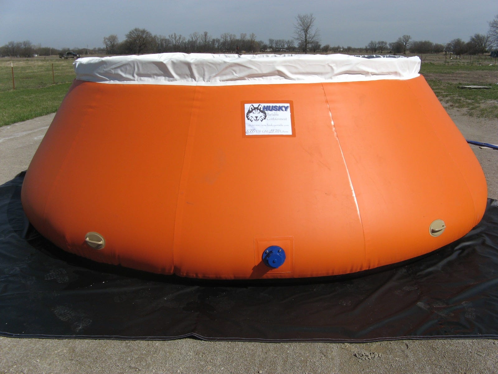 Buy Ground Cover for Low-Side Self Supporting Tank LS-4000 by Husky Portable Containment for only $178.75