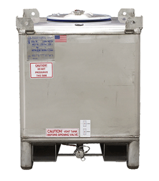 Buy 180 Gallon 304 SS Side Drain Liquiote by Snyder Industries of Grey color for only $3,899.99
