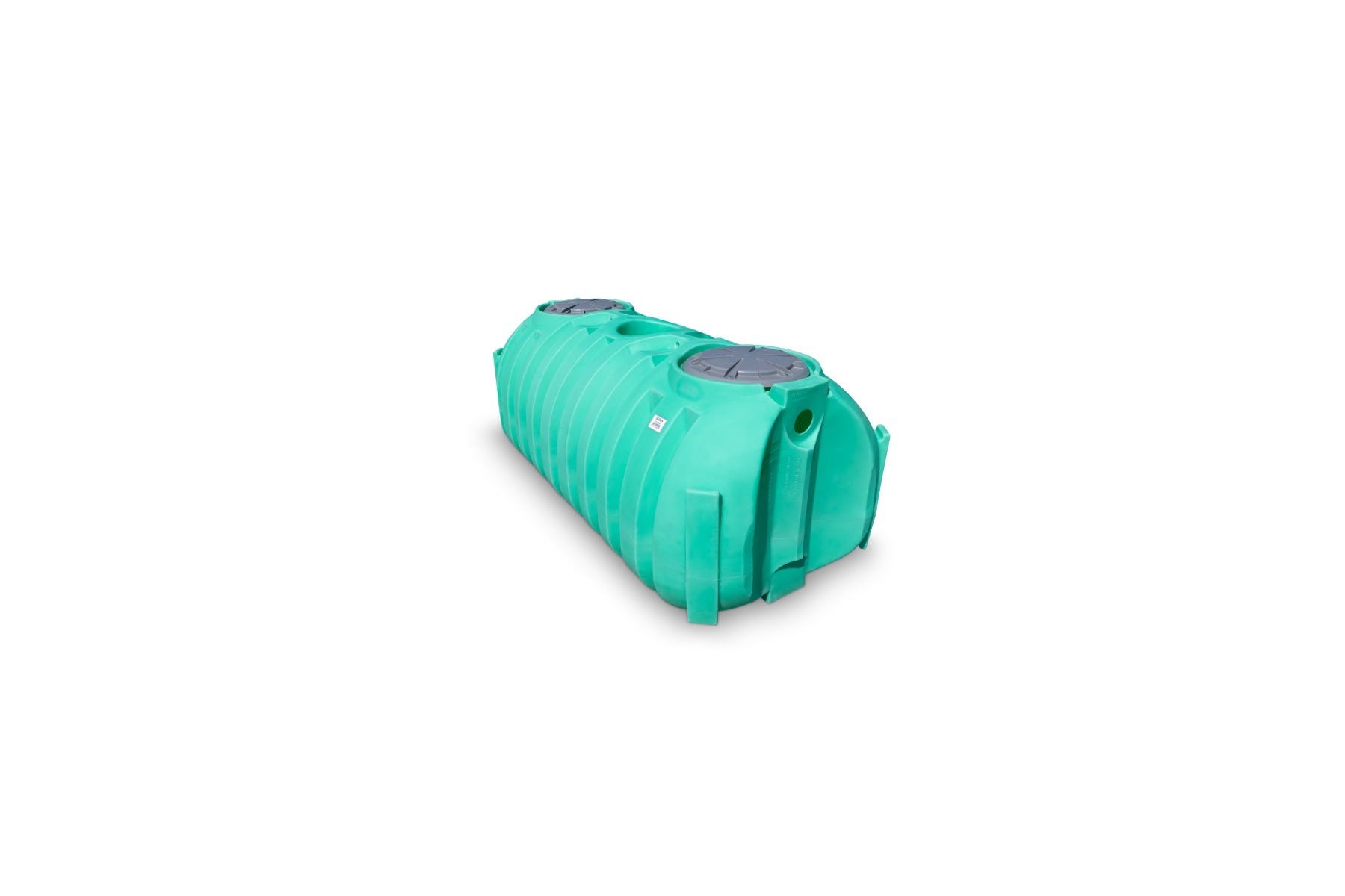 Buy 1000 Gallon Two Compartment Septic Tank with Loose Plumbing and Low Profile Design - IAPMO Certified - For SC/NC by Norwesco of Green color for only $1,699.00