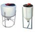 Buy 60 Gallon 45 Degree Plastic Cone Bottom Tank with Stand by Enduraplas for only $648.00