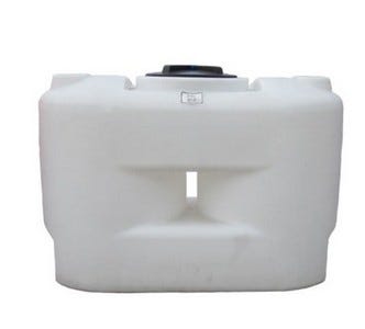 Buy 250 Gallon Doorway Liquid Storage Tank without Fittings in White by Norwesco of White color for only $731.62