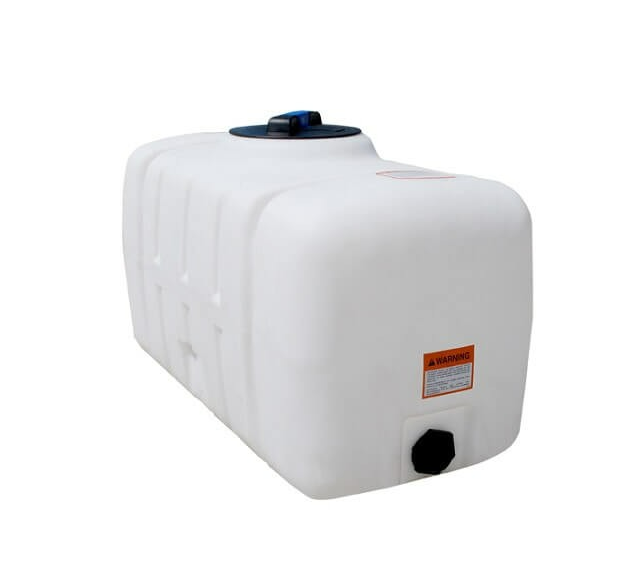 Buy 100 Gallon Portable Flat Bottom Utility Tank without Fittings by Norwesco for only $0.00