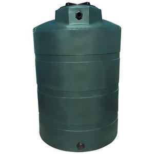 Buy 500 Gallon Vertical Water Storage Tank in Green - No Fittings by Norwesco of Green color for only $853.36