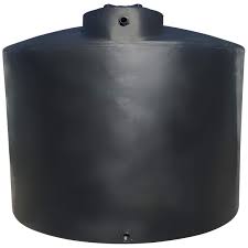 Buy 2100 Gallon Vertical Liquid Storage Tank in Black by Norwesco of Black color for only $2,729.00