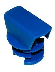 Buy BLUE SNAP-IN VENT FOR 8'' LID N by Norwesco of Black color for only $1.38