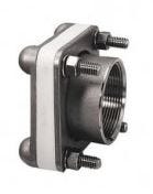 Buy 2 Inch 316 Stainless Steel Double Threaded Bolted Fitting, with EPDM Gasket by Norwesco for only $149.99