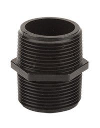 Buy SHORT POLY NIPPLE 1.25'' by Banjo Fittings and Valves for only $2.02
