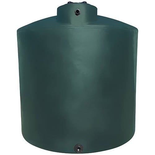 Buy 165 Gallon Plastic Vertical Water Storage Tank in Green by Chemtainer of Green color for only $449.99