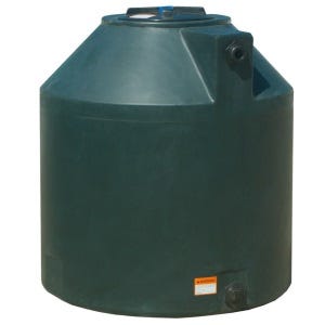 Buy 305 Gallon Vertical Water Storage Tank in Green by Norwesco of Green color for only $539.99