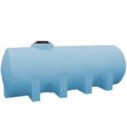 Buy 1625 Gallon HDPE Horizontal Leg Tank by Norwesco of Blue color for only $4,749.99